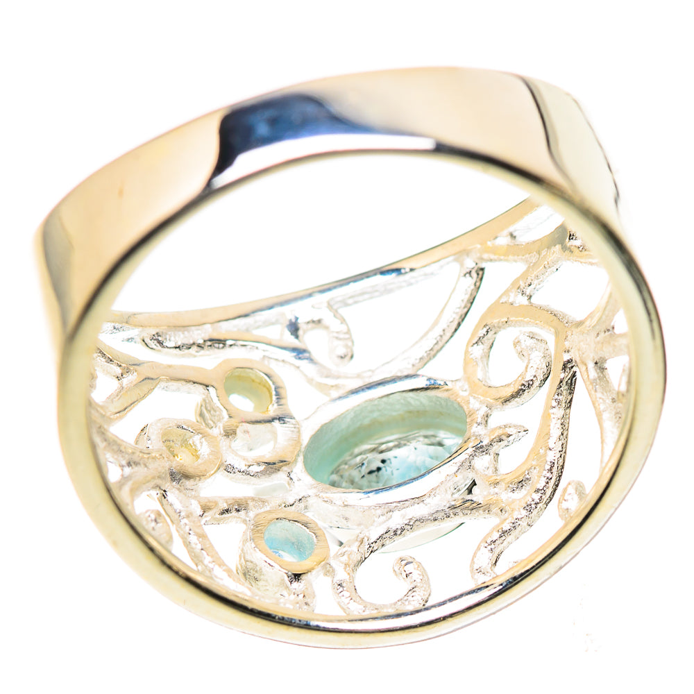 Blue Topaz Rings handcrafted by Ana Silver Co - RING133410 - Photo 3