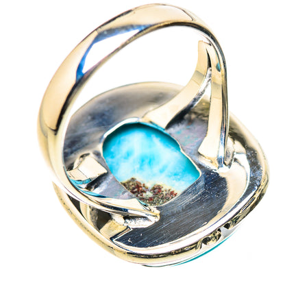 Larimar Rings handcrafted by Ana Silver Co - RING133430 - Photo 3