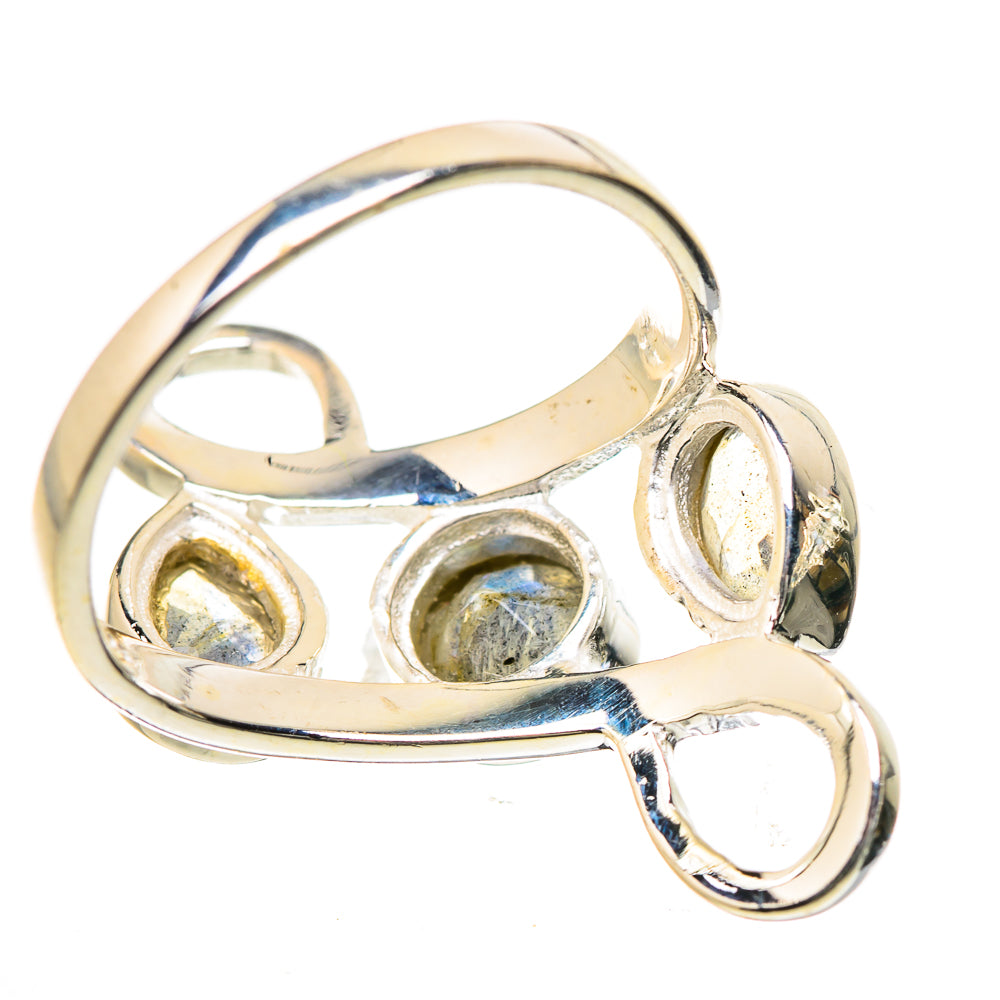 Labradorite Rings handcrafted by Ana Silver Co - RING133431 - Photo 3
