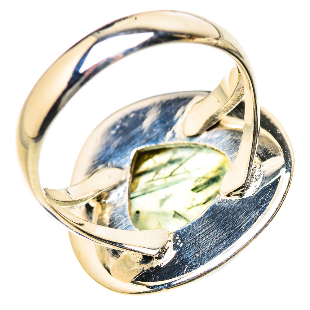 Prehnite Rings handcrafted by Ana Silver Co - RING133433 - Photo 3