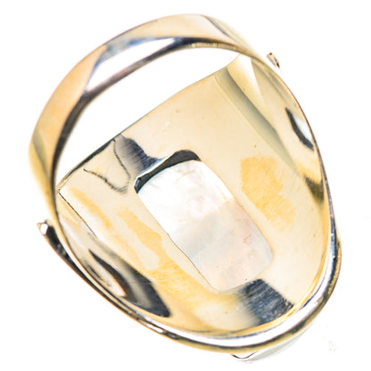 Rainbow Moonstone Rings handcrafted by Ana Silver Co - RING133442 - Photo 3