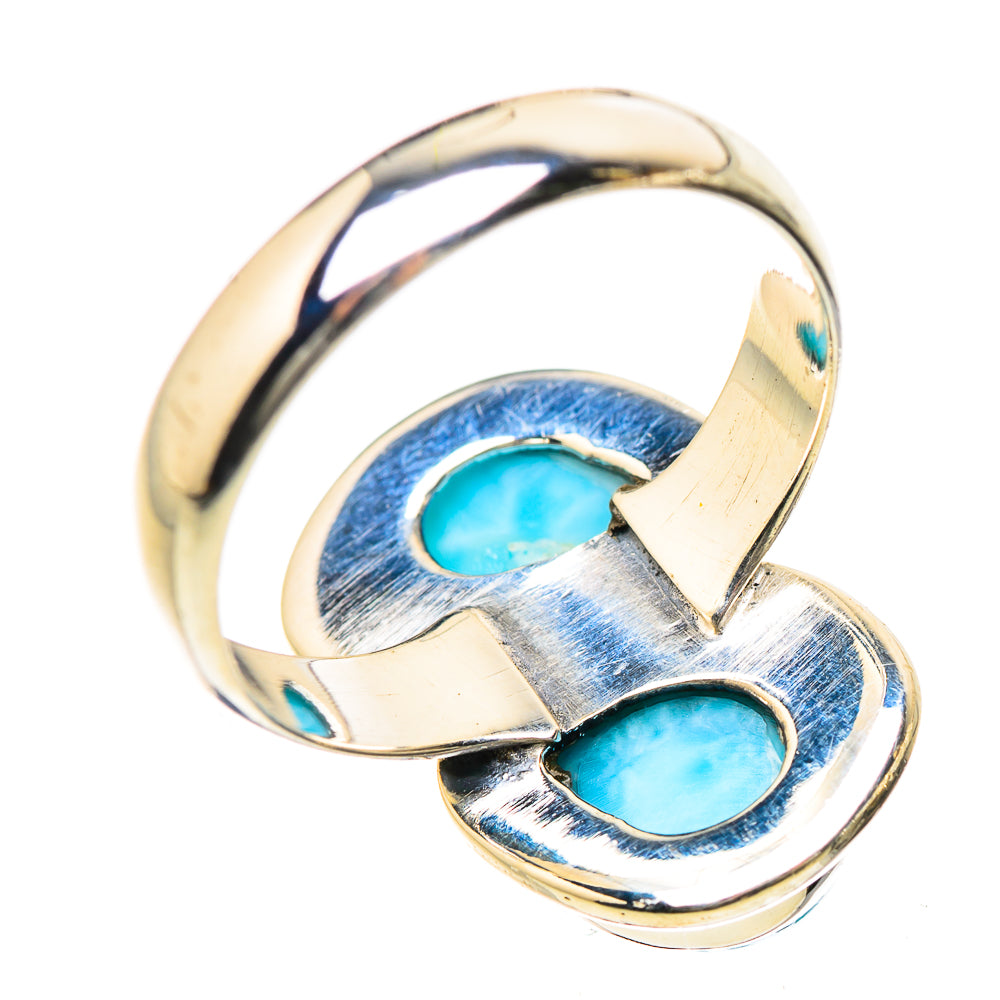 Larimar Rings handcrafted by Ana Silver Co - RING133447 - Photo 3
