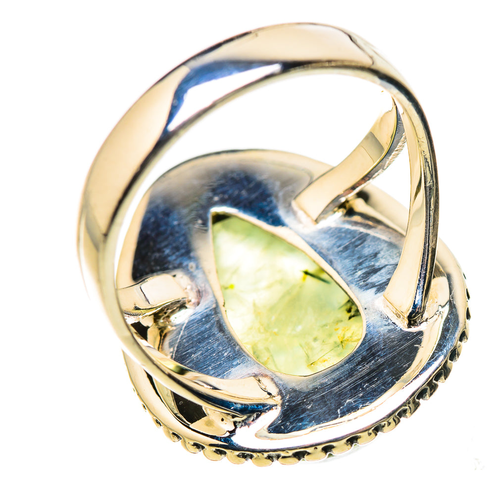 Prehnite Rings handcrafted by Ana Silver Co - RING133452 - Photo 3