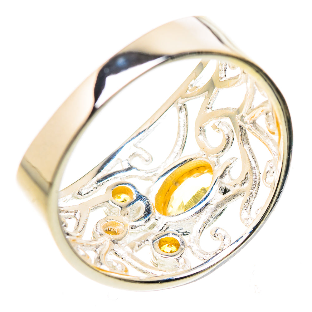 Citrine Rings handcrafted by Ana Silver Co - RING133454 - Photo 3