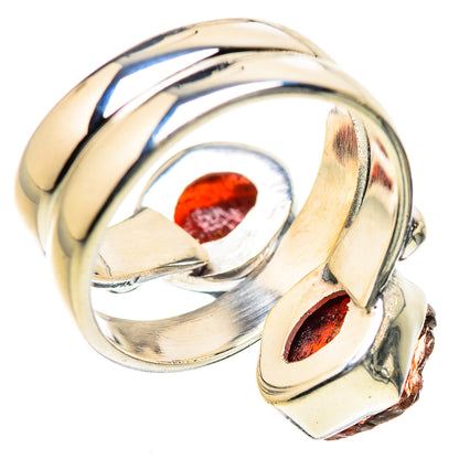 Garnet Rings handcrafted by Ana Silver Co - RING133458 - Photo 3