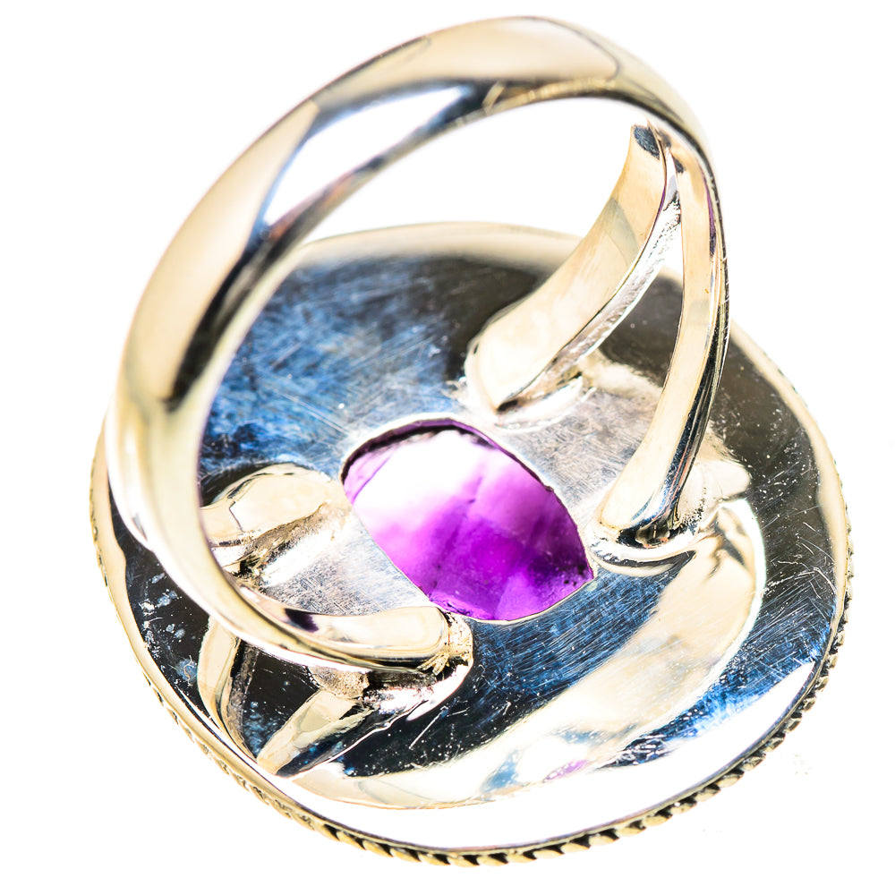 Amethyst Rings handcrafted by Ana Silver Co - RING133459 - Photo 3
