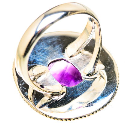 Amethyst Rings handcrafted by Ana Silver Co - RING133459 - Photo 3
