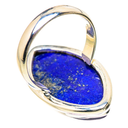 Lapis Lazuli Rings handcrafted by Ana Silver Co - RING133471 - Photo 3