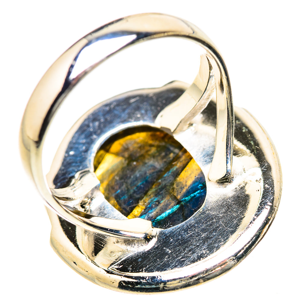 Labradorite Rings handcrafted by Ana Silver Co - RING133472 - Photo 3