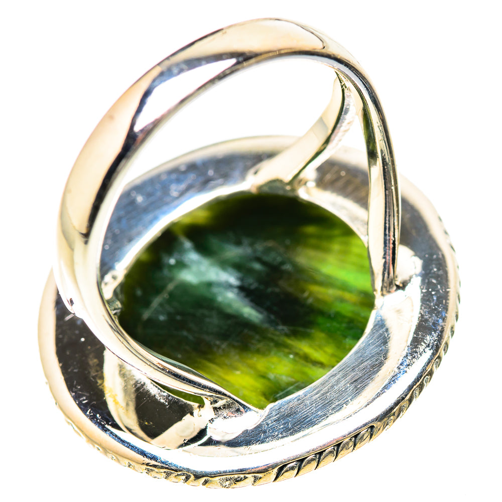Seraphinite Rings handcrafted by Ana Silver Co - RING133475 - Photo 3