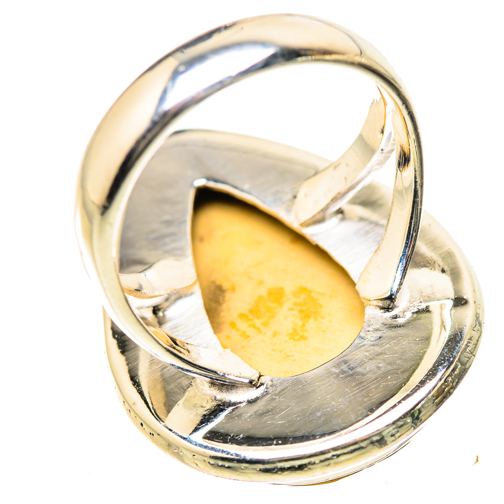Germany Psilomelane Dendrite Rings handcrafted by Ana Silver Co - RING133479 - Photo 3