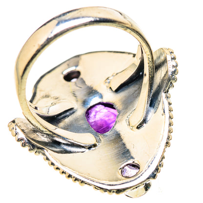 Amethyst Rings handcrafted by Ana Silver Co - RING133483 - Photo 3