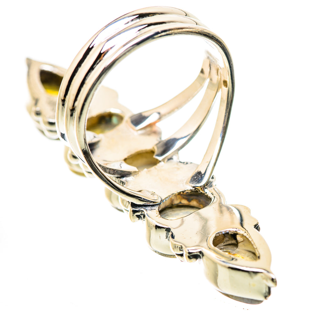 Labradorite Rings handcrafted by Ana Silver Co - RING133496 - Photo 3