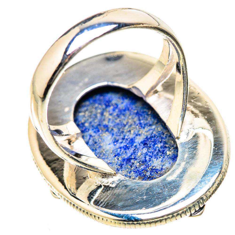 Lapis Lazuli Rings handcrafted by Ana Silver Co - RING133497 - Photo 3