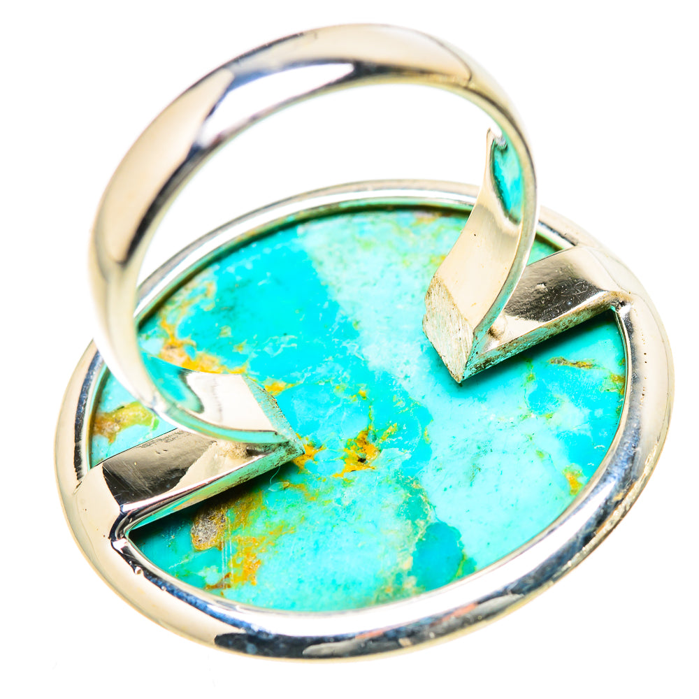 Chrysocolla Rings handcrafted by Ana Silver Co - RING133498 - Photo 3