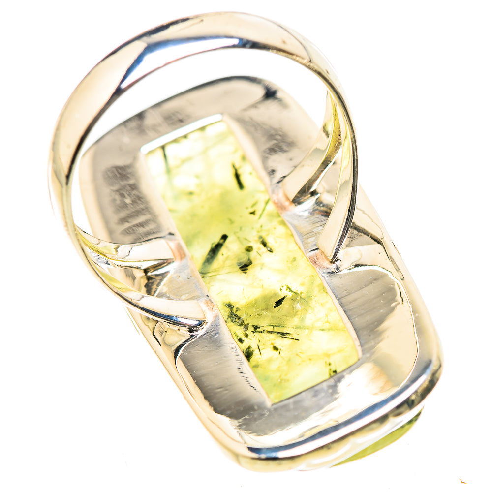 Prehnite Rings handcrafted by Ana Silver Co - RING133499 - Photo 3