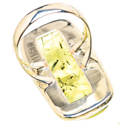 Prehnite Rings handcrafted by Ana Silver Co - RING133499 - Photo 3