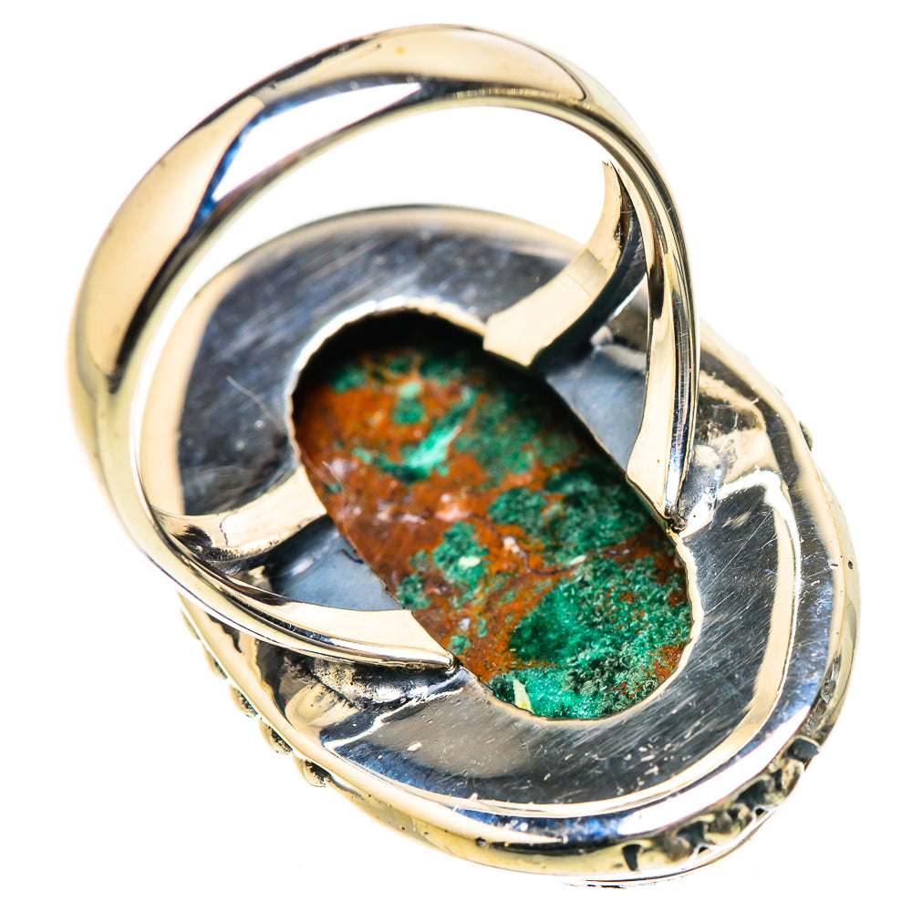 Malachite Rings handcrafted by Ana Silver Co - RING133502 - Photo 3