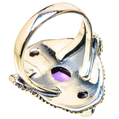 Amethyst Rings handcrafted by Ana Silver Co - RING133503 - Photo 3