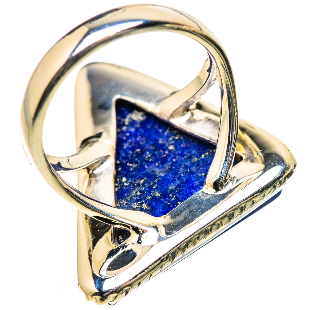 Lapis Lazuli Rings handcrafted by Ana Silver Co - RING133510 - Photo 3
