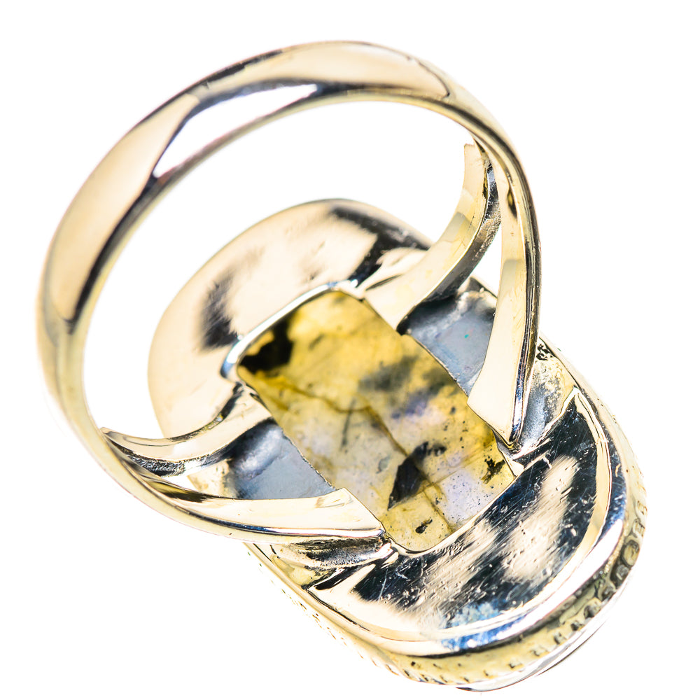 Labradorite Rings handcrafted by Ana Silver Co - RING133513 - Photo 3
