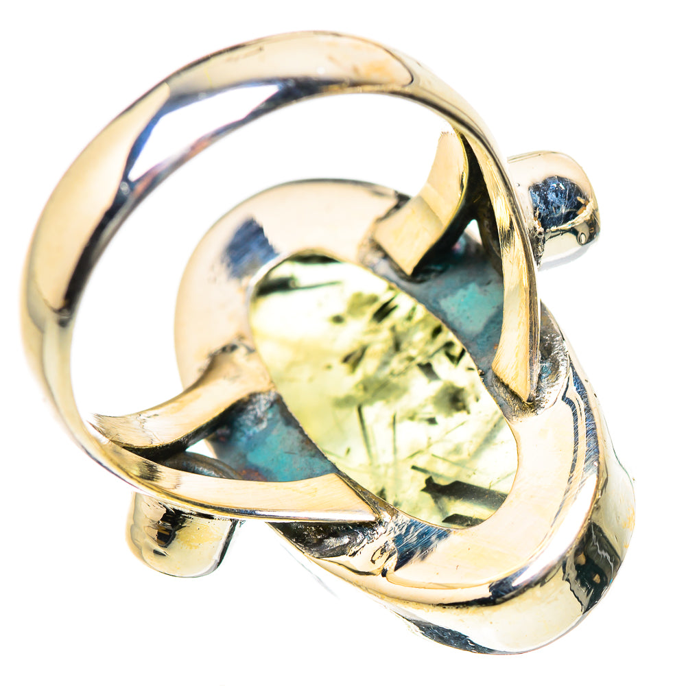 Prehnite Rings handcrafted by Ana Silver Co - RING133518 - Photo 3