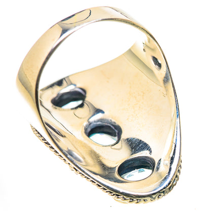 Blue Topaz Rings handcrafted by Ana Silver Co - RING133529 - Photo 3