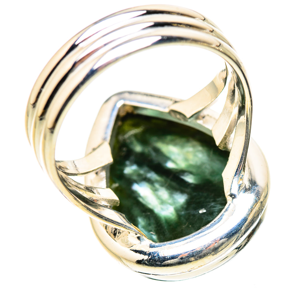 Seraphinite Rings handcrafted by Ana Silver Co - RING133533 - Photo 3