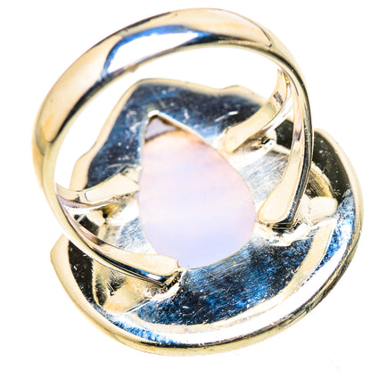 Blue Lace Agate Rings handcrafted by Ana Silver Co - RING133538 - Photo 3