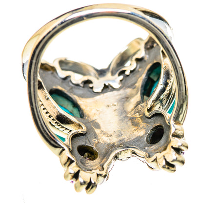 Sleeping Beauty Turquoise Rings handcrafted by Ana Silver Co - RING133540 - Photo 3