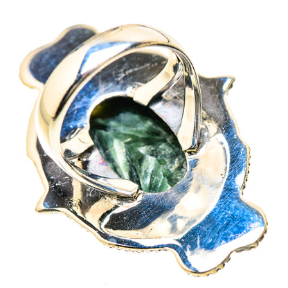Seraphinite Rings handcrafted by Ana Silver Co - RING133549 - Photo 3