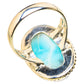 Larimar Rings handcrafted by Ana Silver Co - RING133558 - Photo 3