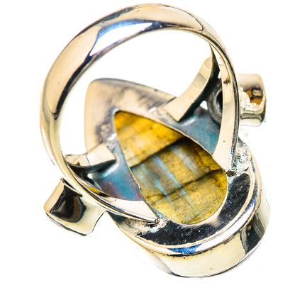 Labradorite Rings handcrafted by Ana Silver Co - RING133560 - Photo 3
