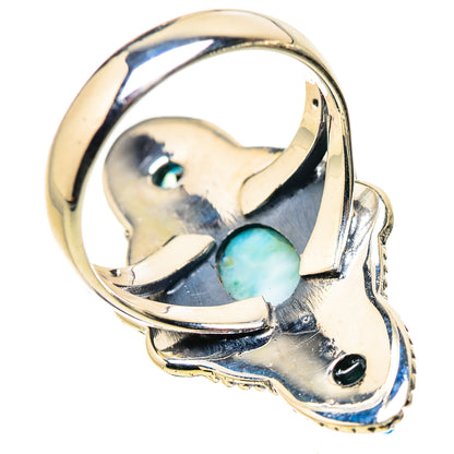Larimar Rings handcrafted by Ana Silver Co - RING133567 - Photo 3