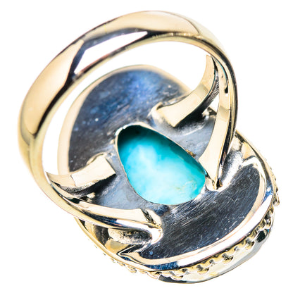 Larimar Rings handcrafted by Ana Silver Co - RING133570 - Photo 3