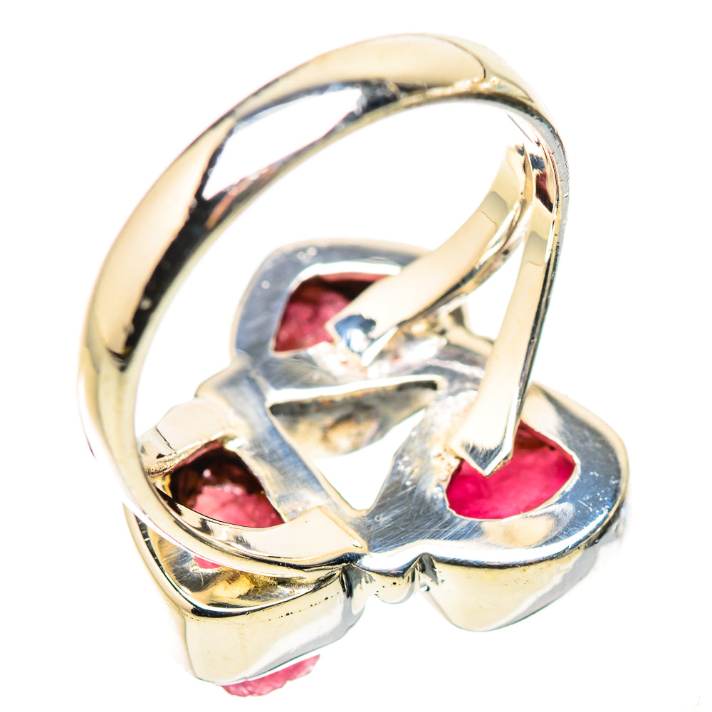 Pink Tourmaline Rings handcrafted by Ana Silver Co - RING133582 - Photo 3