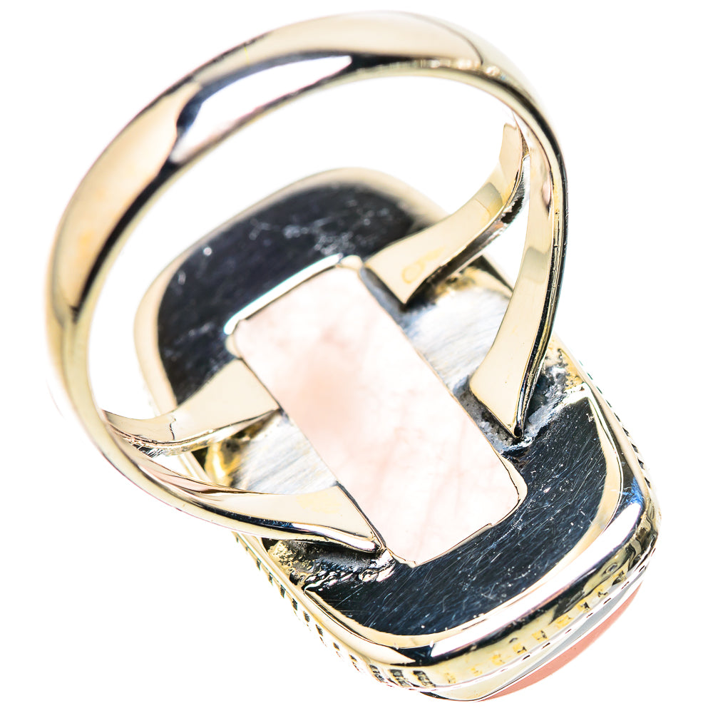 Rose Quartz Rings handcrafted by Ana Silver Co - RING133583 - Photo 3