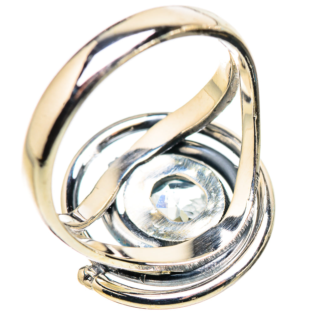 Blue Topaz Rings handcrafted by Ana Silver Co - RING133598 - Photo 3