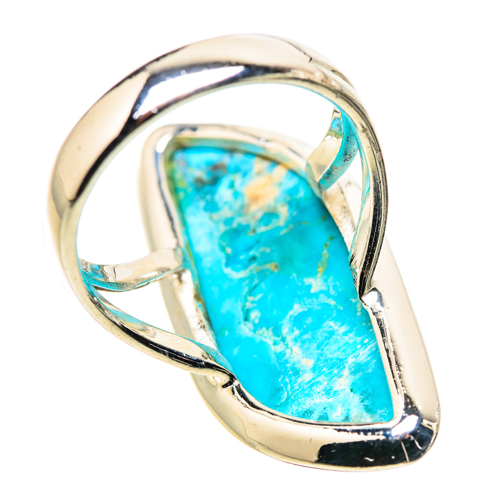 Chrysocolla Rings handcrafted by Ana Silver Co - RING133603 - Photo 3