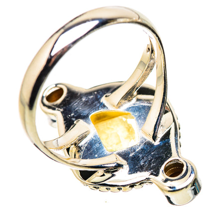 Citrine Rings handcrafted by Ana Silver Co - RING133614 - Photo 3