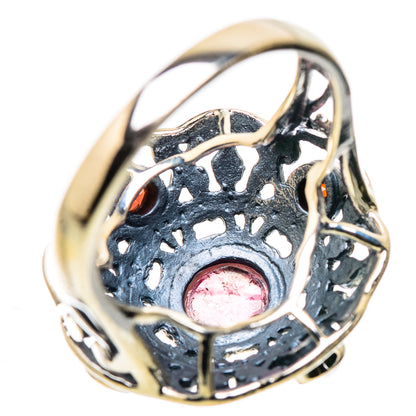 Pink Tourmaline Rings handcrafted by Ana Silver Co - RING133619 - Photo 3