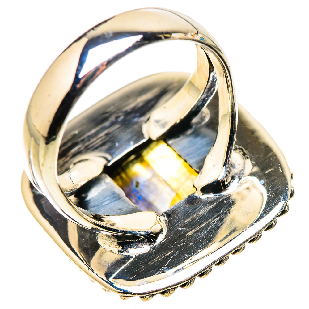 Labradorite Rings handcrafted by Ana Silver Co - RING133630 - Photo 3
