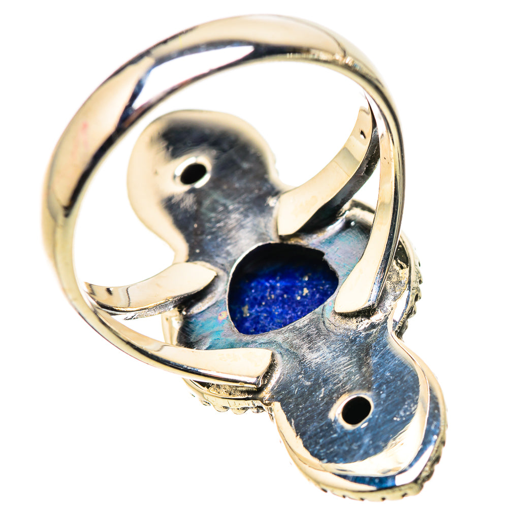 Lapis Lazuli Rings handcrafted by Ana Silver Co - RING133631 - Photo 3