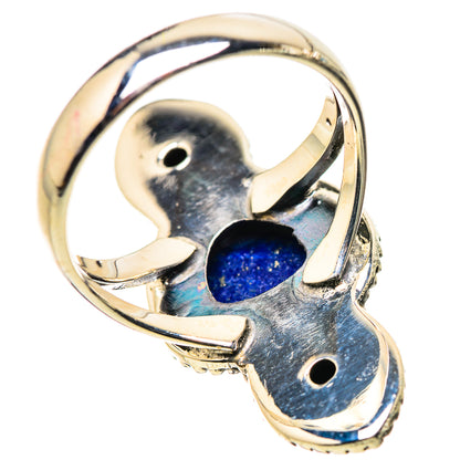 Lapis Lazuli Rings handcrafted by Ana Silver Co - RING133631 - Photo 3