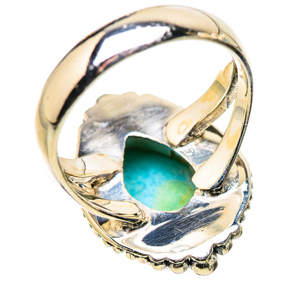 Larimar Rings handcrafted by Ana Silver Co - RING133632 - Photo 3