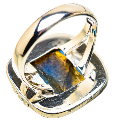 Labradorite Rings handcrafted by Ana Silver Co - RING133634 - Photo 3