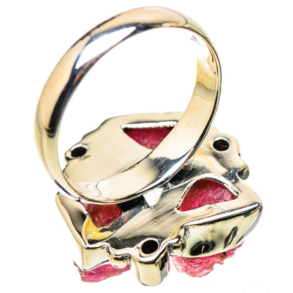 Pink Tourmaline Rings handcrafted by Ana Silver Co - RING133647 - Photo 3