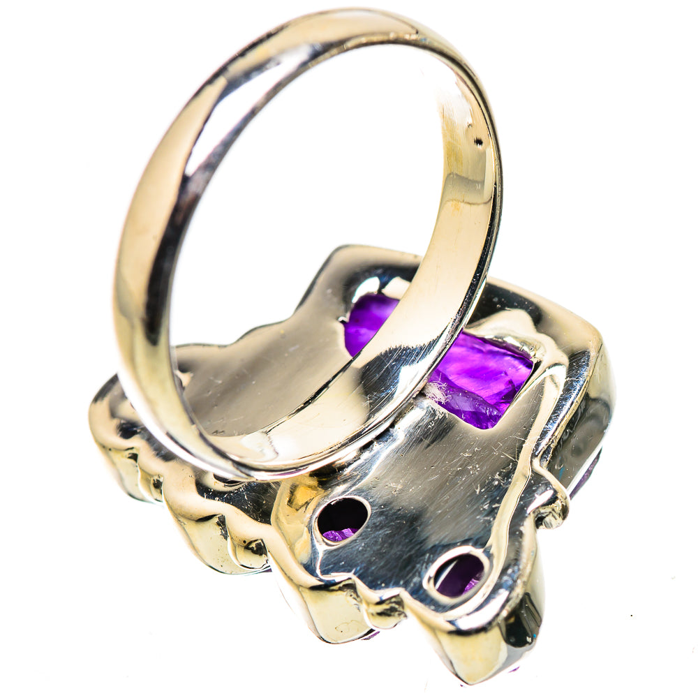 Amethyst Rings handcrafted by Ana Silver Co - RING133653 - Photo 3