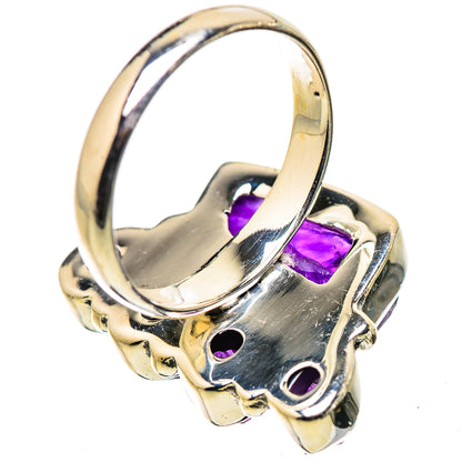 Amethyst Rings handcrafted by Ana Silver Co - RING133653 - Photo 3
