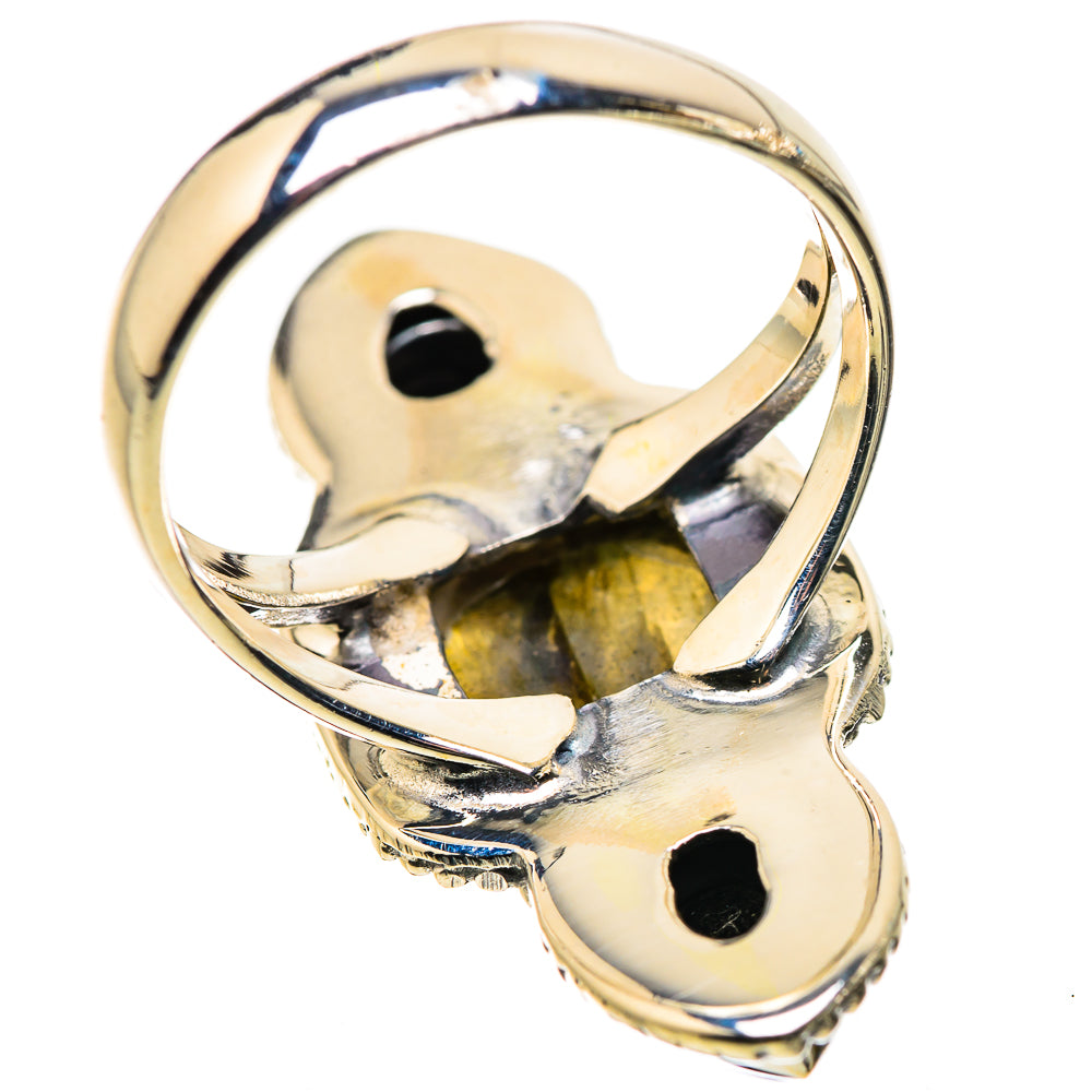 Labradorite Rings handcrafted by Ana Silver Co - RING133658 - Photo 3